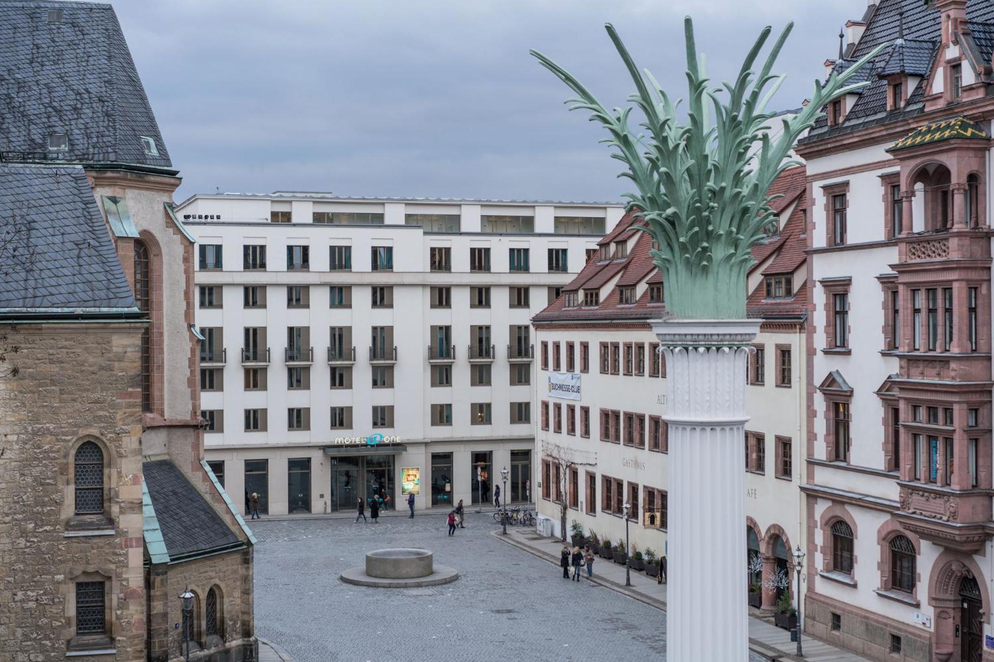 Motel One Leipzig-Nikolaikirche Exterior foto